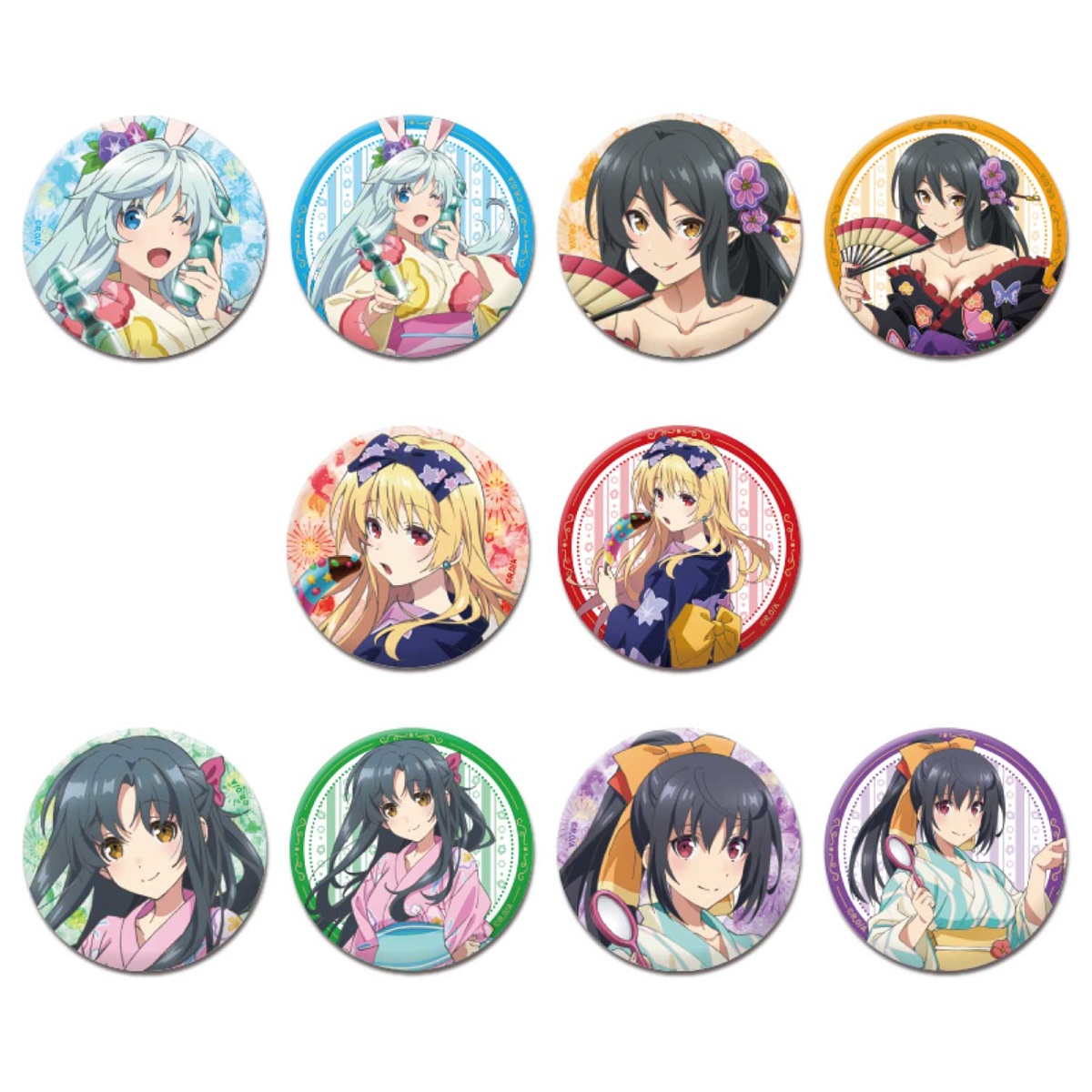 「ありふれた職業で世界最強」トレーディングカンバッジ