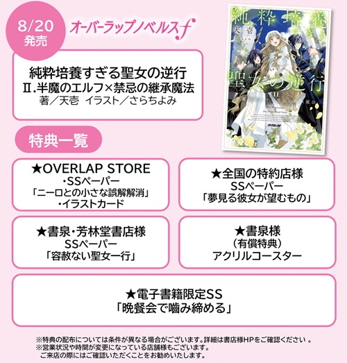 純粋培養すぎる聖女の逆行Ⅱ.半魔のエルフ×禁忌の継承魔法