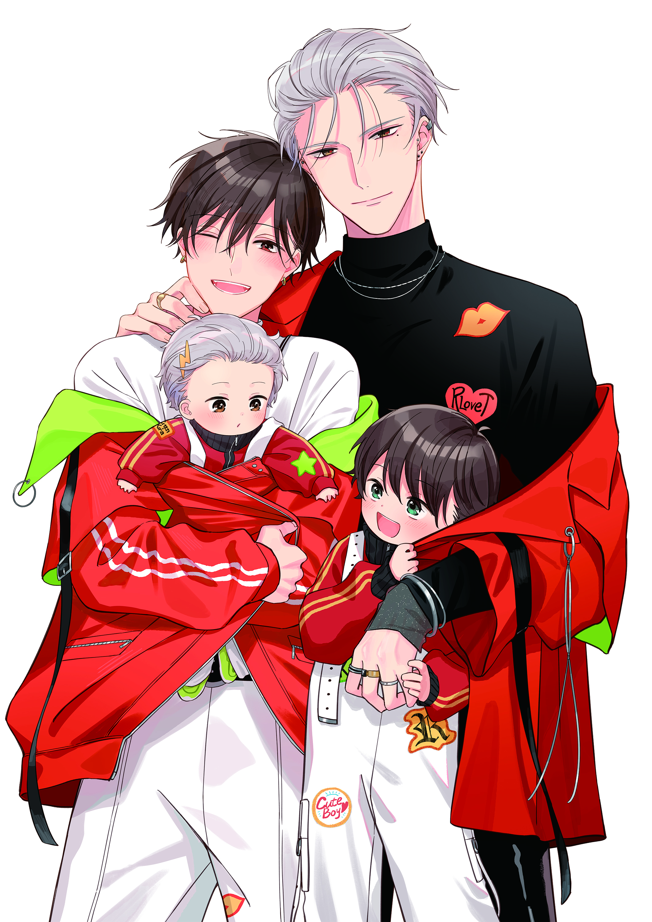 さわらないで、αくん 上・下