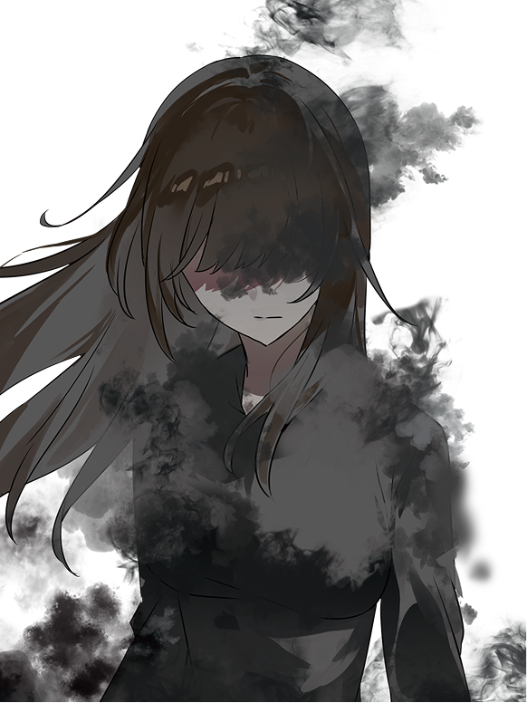 黒い女